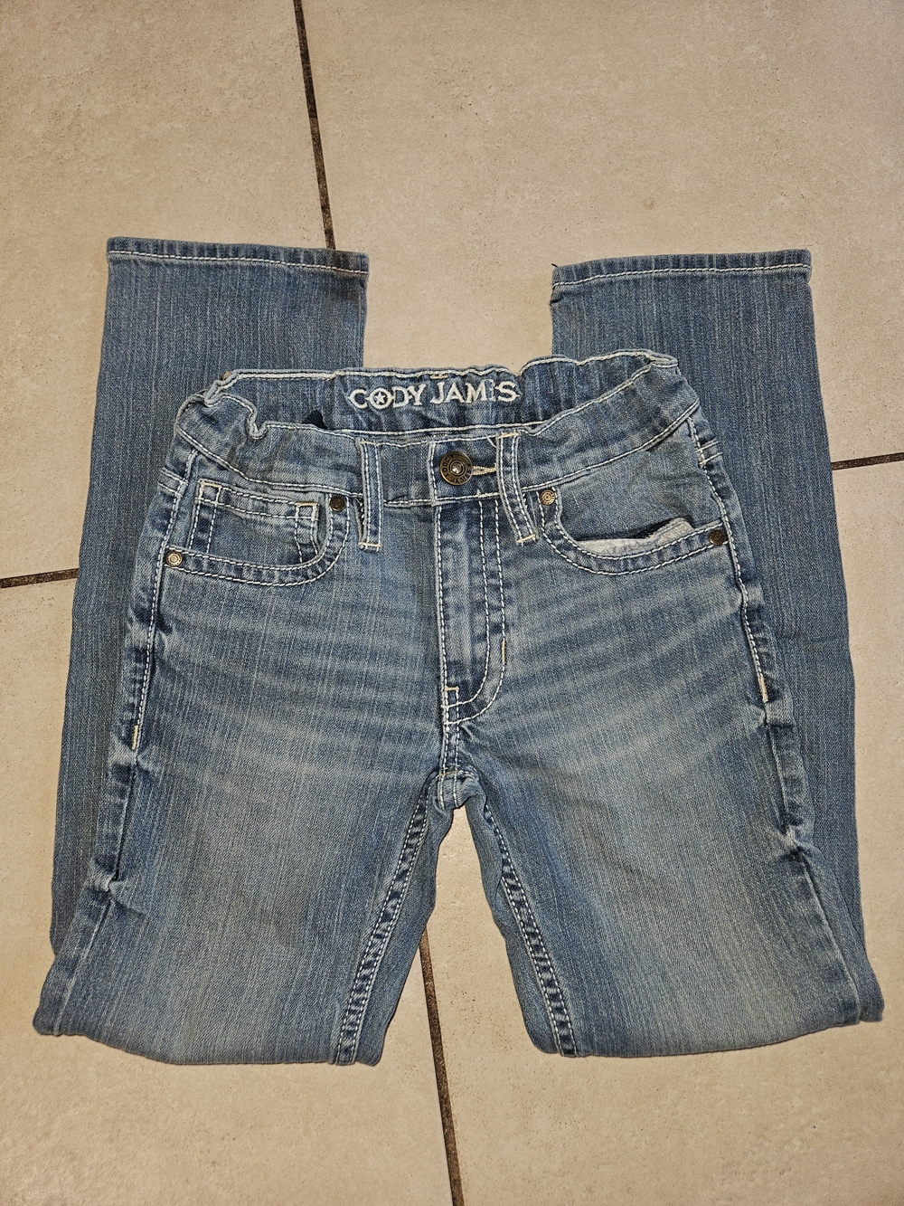 Cody James Kids Light Blue Straight Jeans